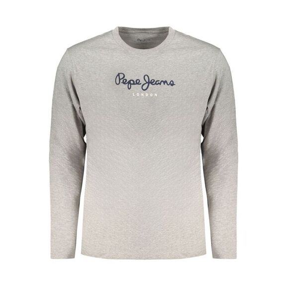 Pepe Jeans Gray Cotton Men's T-Shirt